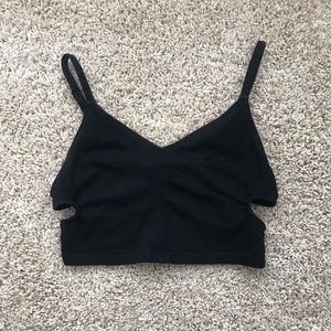 side cutout tank